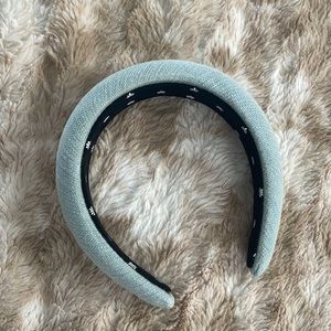 Lele Sadoughi denim headband